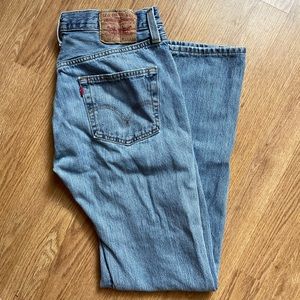 Levi’s 501 jeans 33W 34L